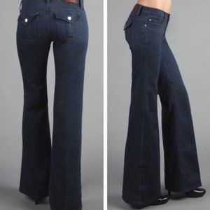 Henry & Belle Lila Flare Boutique Blue Denim Size 26